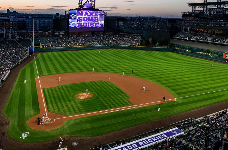 picture of Rockies stadium
