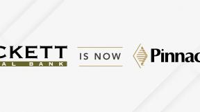 Crockett National and Pinnacle Bank Logos