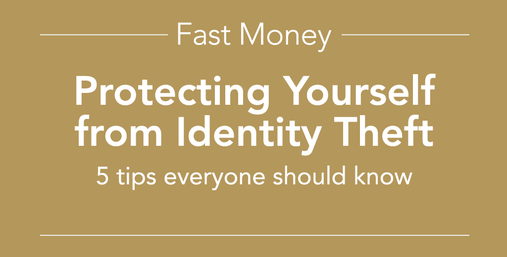 protecting yourself from identity theft
